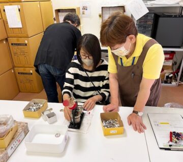 今後、缶バッチ事業に本格参入していきます。